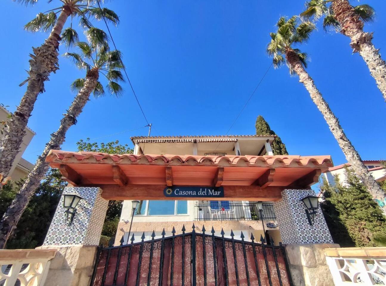 Casona Del Mar Terraza Y Vistas Al Mediterraneo El Campello Exterior photo